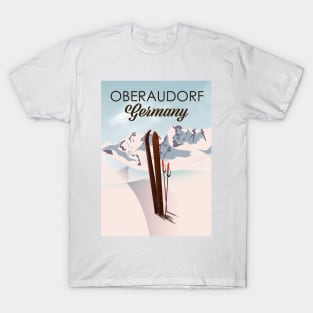 Oberaudorf Germany ski poster. T-Shirt